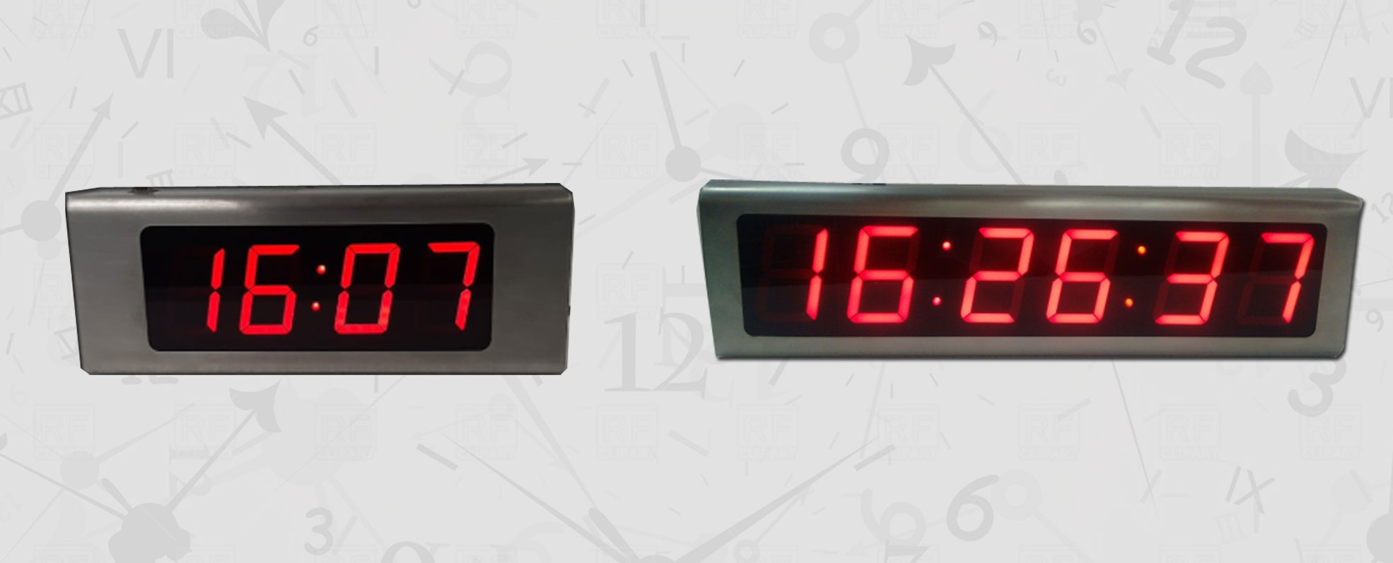 Master Slave Digital Clock