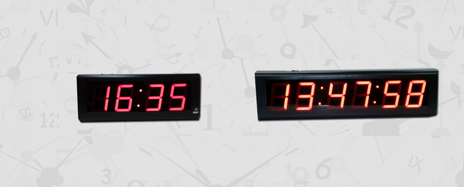 Master Slave Digital Clock