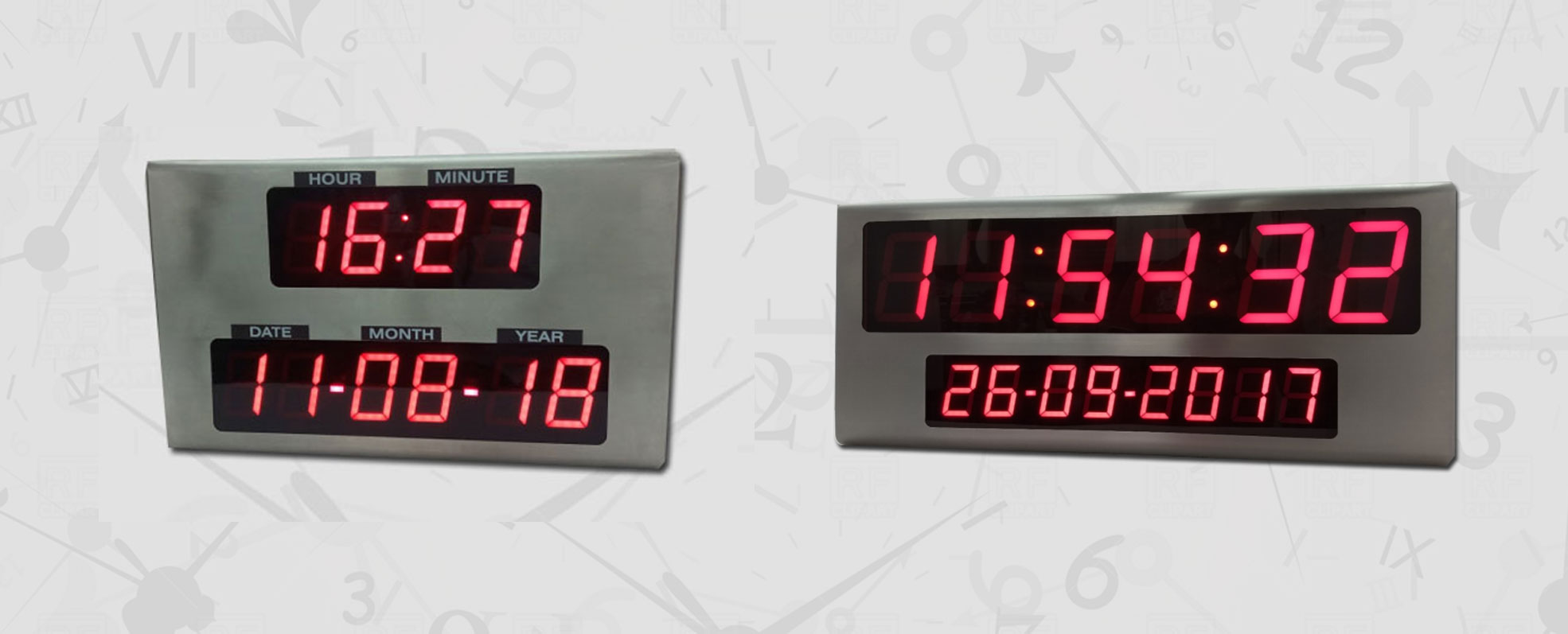 Master Slave Digital Clock